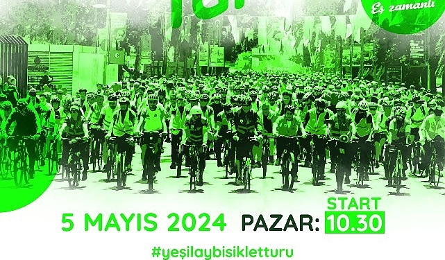 11. Yeşilay Bisiklet Turu 5 Mayıs Pazar Günü Düzenleniyor