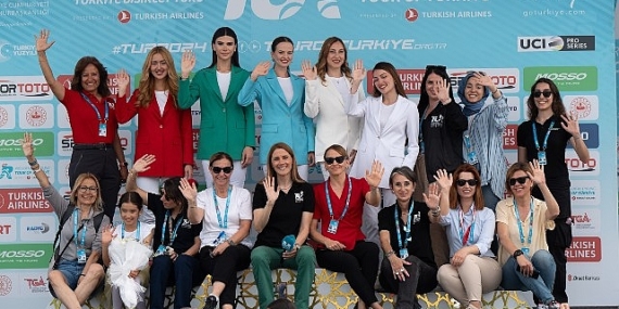 59.Cumhurbaşkanlığı Türkiye Bisiklet Turu’na Değer Katan Kadınlar