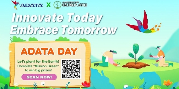 ADATA, One Tree Planted İş Birliğiyle Düzenlediği Ödüllü Etkinlikler ve Yerel İndirim Fırsatları ile 23.Yaşını Kutluyor
