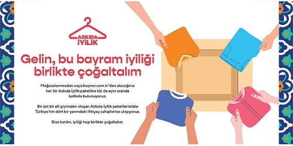 “Askıda İyilik” ile Bayram Coşkusu Çoğalıyor