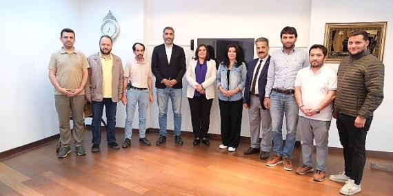 Aydın Gazeteciler Cemiyeti’nden Başkan Çerçioğlu’na Ziyaret