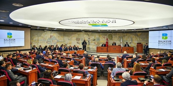 Balıkesir Büyükşehir Belediye Meclisi yeni döneminde ilk toplantısını gerçekleştirdi