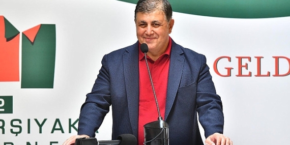 Başkan Tugay’dan şampiyonluk mücadelesi veren Karşıyaka’ya destek mesajı