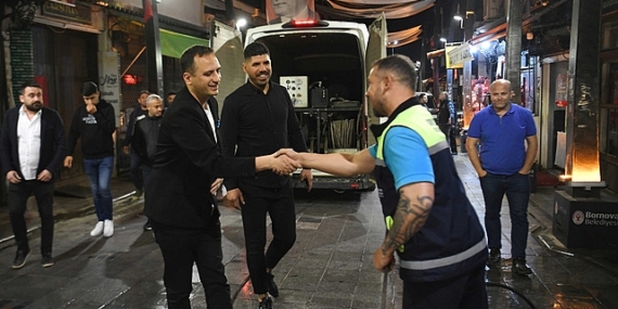 Bornova’da temizlik kutsal mekanlardan başladı