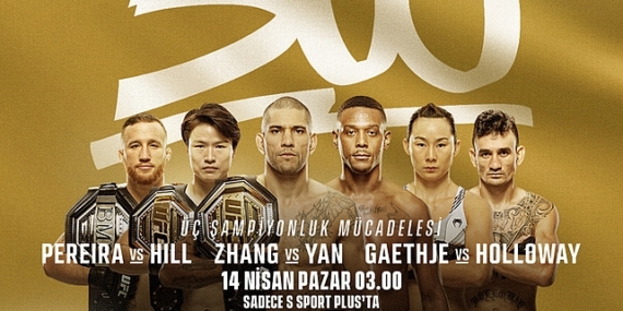 Bu Kartın Dövüşçüleri Tarih Yazacak! UFC 300 Canlı Yayınla Sadece S Sport Plus’ta