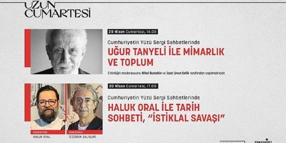Cumhuriyetin Yüzü sergisi “Uzun Cumartesi” söyleşileri devam ediyor