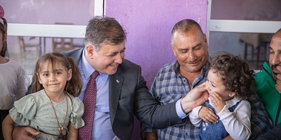 Deliktaş Köyü’ne sandık teşekkürü