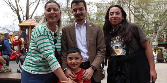 Hüseyin Can Güner Vatandaşlarla Bayramlaştı