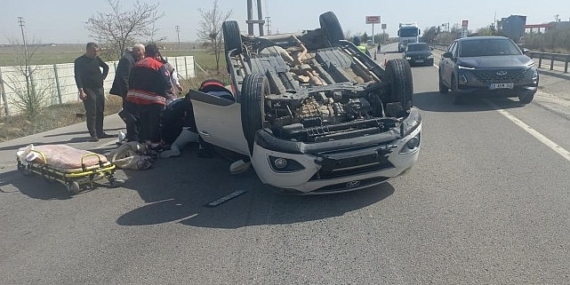 İzmir AKS Ambulans Servisi ekibi Konya’da hayat kurtardı