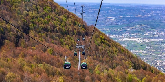 Kartepe Teleferiği 114 bin kişiyi zirveye taşıdı