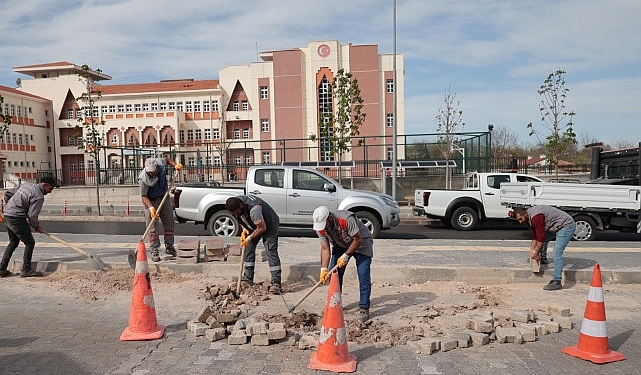 Nevşehir Belediyesi tarafından mahallelerde başlatılan hizmet seferberliği sürüyor