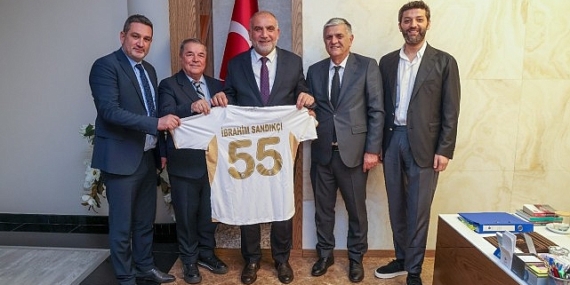 Samsunspor’dan Başkan İbrahim Sandıkçı’ya Ziyaret