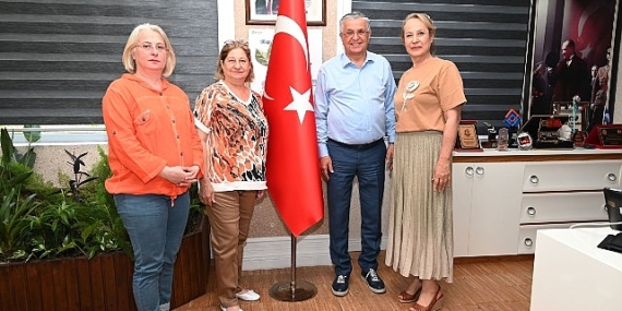 Türk Kadınlar Birliği’nden Başkan Topaloğlu’na ziyaret
