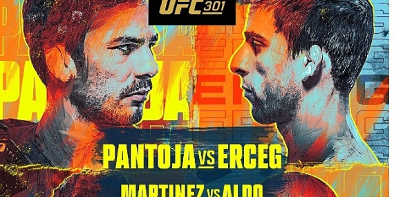 UFC 301 Ana Kartında Alexandre Pantoja ve Steve Erceg Kemer Mücadelesi için Karşı Karşıya Gelecek!