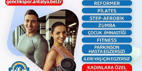 Antalya Büyükşehir ile 7’den 70’e herkes sporla buluşacak