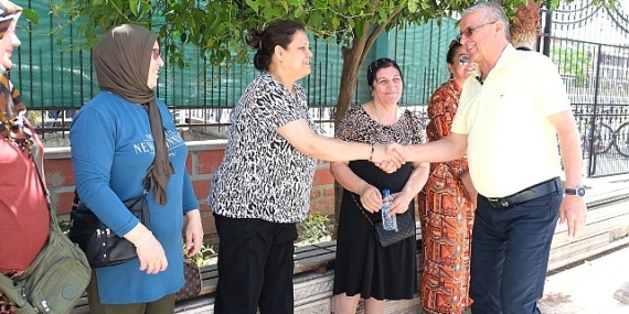 Başkan Topaloğlu, karne törenine katıldı