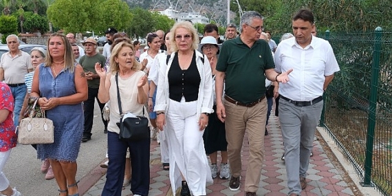 Beldibi halkından karavan kampı tepkisi