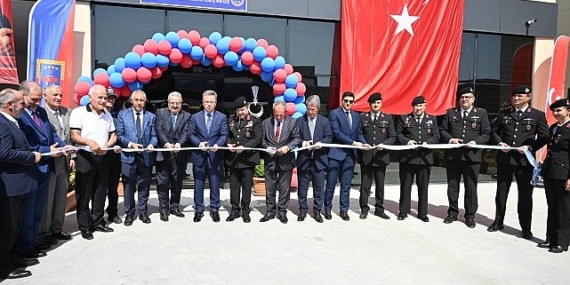 Belediye Başkanımız Mazlum Nurlu, Salihli Organize Sanayi Bölgesi’nde Jandarma Asayiş Noktası açılışına katıldı