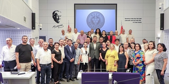 Bucalı muhtarlardan Başkan Duman’a teşekkür