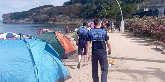 Büyükşehir zabıtası bayramda da görev başında