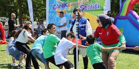 Canik’te Çocuklar Sporla Buluştu