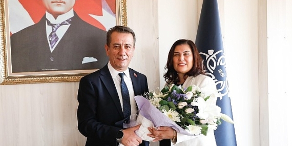Efeler Belediye Başkanı Anıl Yetişkin Aydın Büyükşehir Belediye Başkanı Özlem Çerçioğlu’na nezaket ziyaretinde bulundu