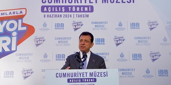 Ekrem İmamoğlu: İBB, Osmanlı su mirası Taksim Maksemi’ni ‘Cumhuriyet Müzesi’ne dönüştürdü