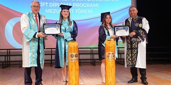 EÜ ile ADAU arasındaki çift diploma programı ilk mezunlarını verdi
