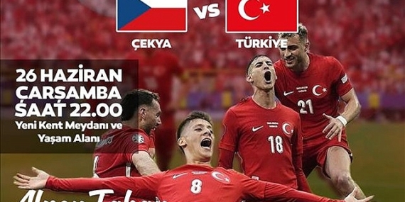 İnegöl Kent Meydanında Milli Tribün Kuruluyor