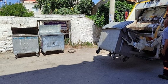 Karabağlar’da bayram boyunca 3148 ton evsel atık toplandı