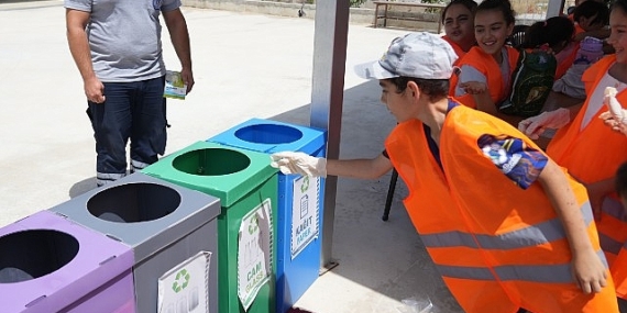 Milas Belediyesi Atık Getirme Merkezi’nin bugün ziyaretçileri vardı