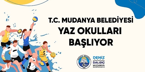 Mudanya Belediyesi’nin çocukları kötü alışkanlıklardan uzaklaştırarak sporla tanıştırmak, sporu sevdirmek ve kendilerini geliştirmek amacıyla sürdürdüğü “Yaz Okulları” için başvurular başladı.