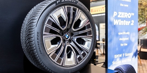 Pirelli BMW 7 Series için özel P Zero Winter 2’in yenilikçi bir versiyonunu tasarladı