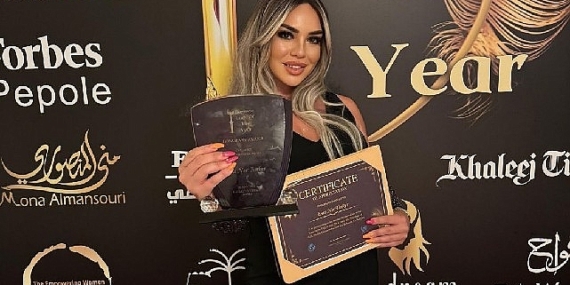 Ünlü Influencer’a Dubai’den Ödül