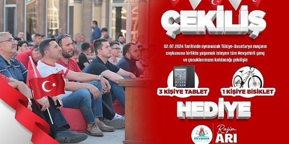 Başkan Arı’dan Milli Maç Öncesi Çocuk ve Gençlere Tablet ve Bisiklet Müjdesi
