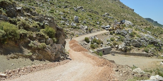 Gündoğmuş Senir Yayla yolu yenileniyor