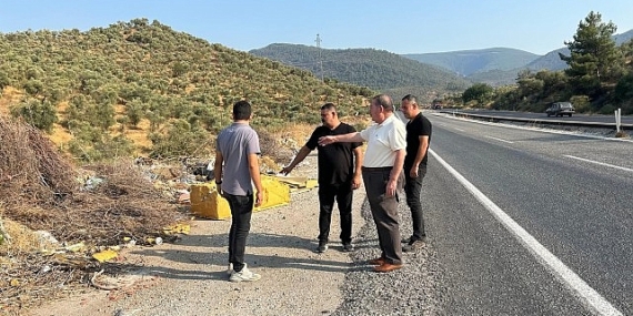 Bafa Gölü Çevresindeki Çöp ve Moloz Kirliliği Belediye’yi Harekete Geçirdi
