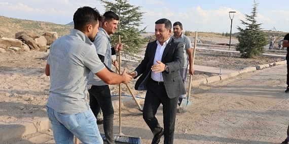 Belediye Ekiplerinden Kahveci Dağı’nda Hummalı Çalışma