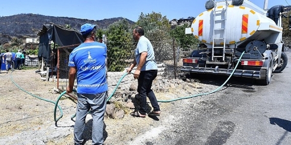 Büyükşehir’den üreticinin su talebine acil çözüm