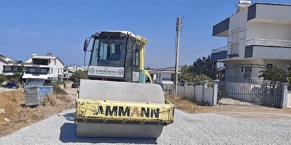 Didim Belediyesi ilçede yol hamlesi başlattı
