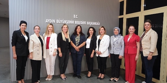 Efelerli Kadın Muhtarlardan Başkan Çerçioğlu’na Ziyaret