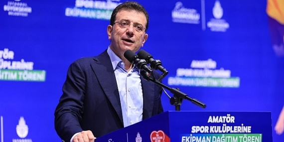 İBB Başkanı Ekrem İmamoğlu, 20 branşta faaliyet gösteren, toplam 1350 amatör spor kulübüne, 61 milyon TL değerinde ekipman dağıtımını başlattı