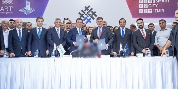 İzmir ile İstanbul’dan Türkiye’nin geleceği için teknolojik ortaklık İmzalar Tugay ve İmamoğlu’ndan