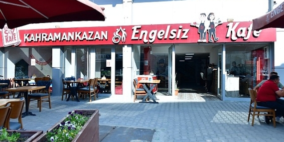 Kahramankazan’da Engeller “Engelsiz Kafe”de Aşılıyor