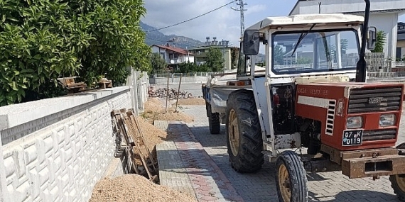 Kemer’de genelinde çalışmalar devam ediyor