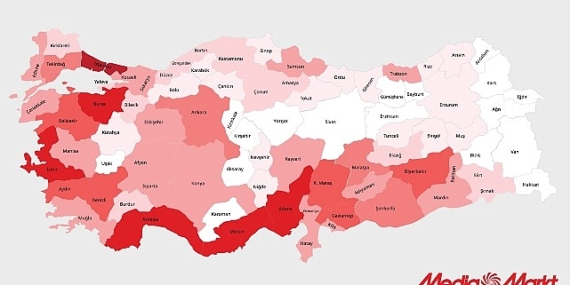 MediaMarkt ‘Türkiye’nin Isı Haritası’nı yayınladı: Klima satışları 3 kattan fazla arttı!