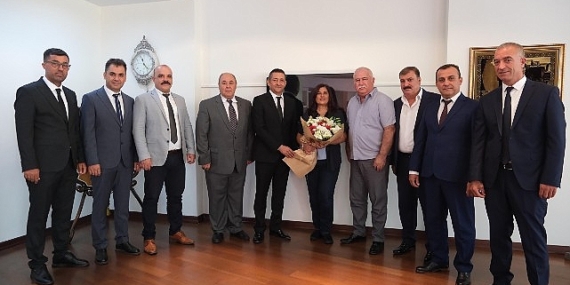 Şoför Esnafından Başkan Çerçioğlu’na Ziyaret