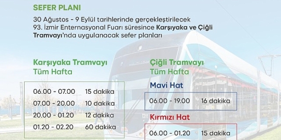 Toplu ulaşıma İEF ayarı