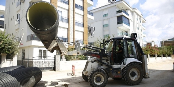 Büyükşehir’den Gebizli’de altyapı çalışması