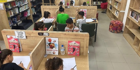 Çocuklar eğlenerek okuma sevgisi kazandı
